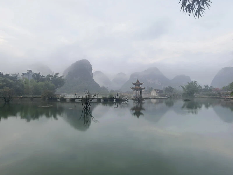 鹅泉早晨。